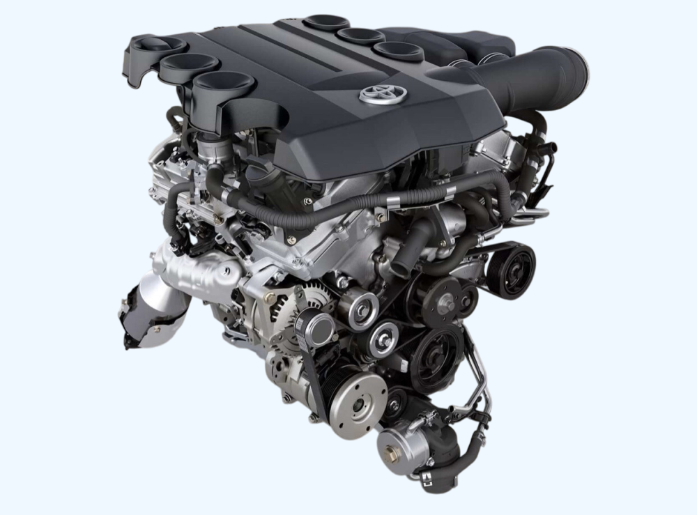 Двигатель Toyota 1GR-FE восстановленный.